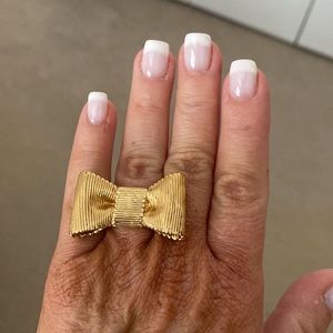 Kate Spade Bow Ring size 7